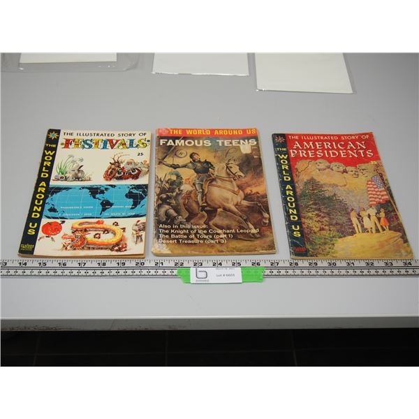 25C Comics the Illustrated Story of American Presidents, Festivals and Also Famous Teens 1960-1961