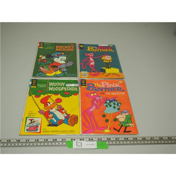 4X THE MONEY - Gold Key and Whitman Comics 20,25,35C