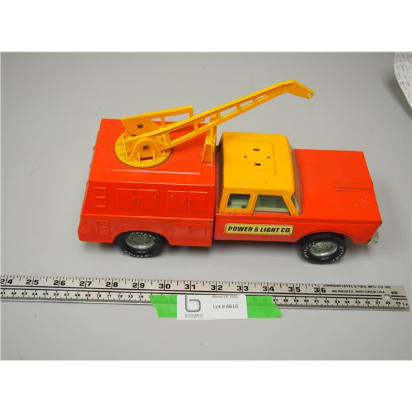 Power and Light Co (Nylight) Truck *Plastic Broken on Top* 11.5" L