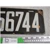 Image 3 : 1919 Sask Porcelain License Plate