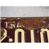 Image 2 : 1954 Sask Trailer License Plate