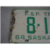 Image 2 : 1964 F and P Trailer License Plate Sask