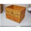 Image 1 : JOHN DEWAR & WONS DEWAR'S SEPCIAL SCOTCH WHISKEY WOODEN CRATE (11 1/4 X 14 1/2 IN LONG) (REGINA SK)