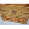 Image 2 : JOHN DEWAR & WONS DEWAR'S SEPCIAL SCOTCH WHISKEY WOODEN CRATE (11 1/4 X 14 1/2 IN LONG) (REGINA SK)