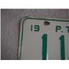 Image 3 : 1968 Sask P Trailer License Plate