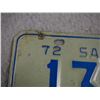 Image 4 : 1972 Sask P Trailer License Plate