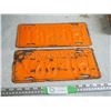 Image 5 : Pair of 1950 Sask License Plates
