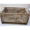 Image 4 : PEPSI STARLITE BOTTLERS SASKATOON WOODEN CRATE (12 1/2 X 19 IN LONG)
