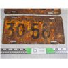 Image 3 : Pair of 1939 Sask License Plates