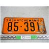 Image 1 : 1950 Sask License Plate