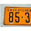 Image 2 : 1950 Sask License Plate
