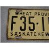 Image 2 : 1951 Sask License Plate
