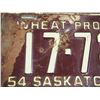 Image 2 : 2X THE MONEY - 1954 & 1955 Sask License Plates