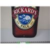 Image 2 : RICKARDS BEER ADVERTISING (FOAMBOARD?) (12 3/4 X 46 IN LONG)