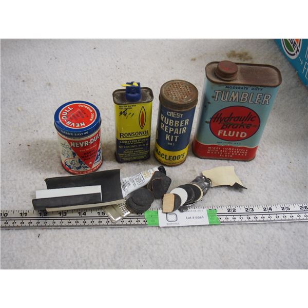 4 Vintage Containers