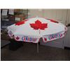 Image 1 : MOLSON CANADIAN UMBRELLA (SMALL HOLE ON THE TOP)