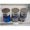 Image 1 : 3 Full Ford Oil 10W30 Oil Tins Motor Oil and Transmission Fluid 1L