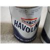 Image 3 : 3 Full Havoline Motor Oil Tins 1 Quart Sae 10W and Saw 10W HD