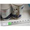 Image 5 : 3 Full Havoline Motor Oil Tins 1 Quart Sae 10W and Saw 10W HD