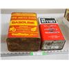 Image 5 : 2 Vintage Cans (Gasoline and MF Trans and Hydraulic Oil)