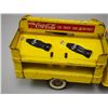 Image 3 : VINTAGE BUDDY L COCA COLA METAL TRUCK (14 3/4 IN LONG) (MISSING TWO MAGNETS FOR BOTTLES)