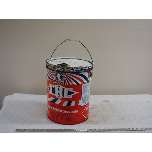 Texas Refinery Corp TRC From Moose Jaw SK 20L Oil Pail