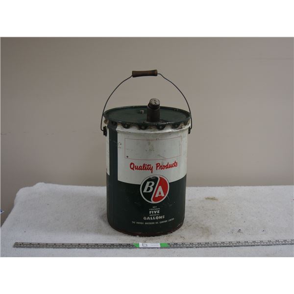 B/A 5Gal Oil Pail