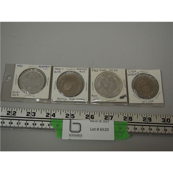 SASK RESTRUANT TOKENS