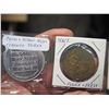 Image 2 : TORONTO TOREX COIN AND NWT FLOWER + CREST COIN + MEAT RATION COINS