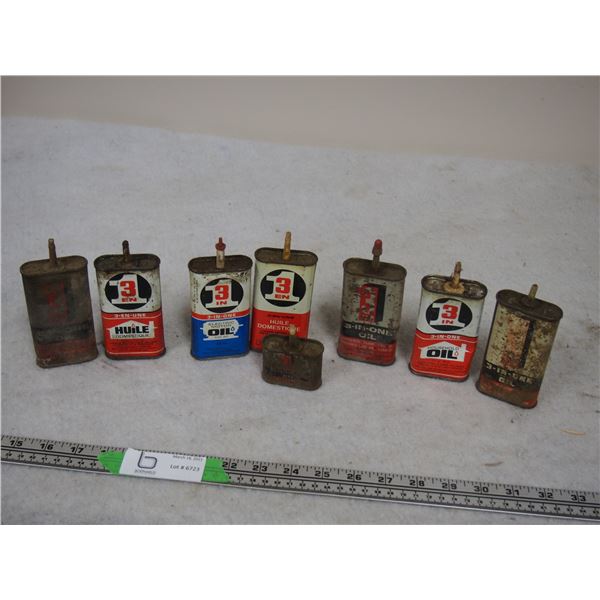 3 in 1 Oil Containers Metal