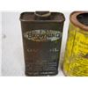 Image 2 : Bunning Gun Oil Metal Tin and 2 Coleman Measuring Cans