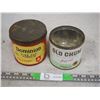 Image 1 : Dominion and Old Chum Tobacco Tins (Missing 1 Lid)