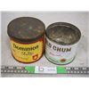 Image 3 : Dominion and Old Chum Tobacco Tins (Missing 1 Lid)