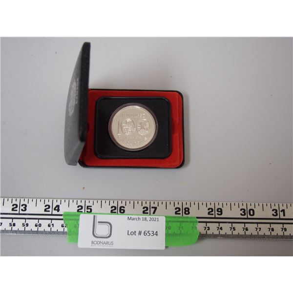 CITY OF WINNIPEG 1874-1974 COIN IN CASE