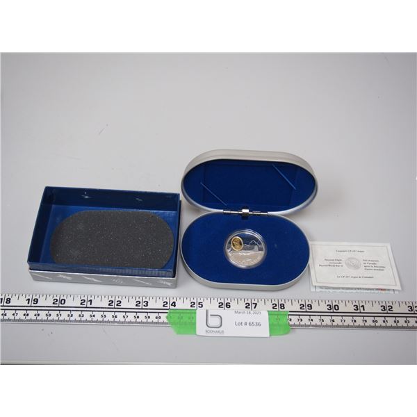 CANADIAN CP- 107 ARGUS 20 DOLLAR COIN COIN IN CASE