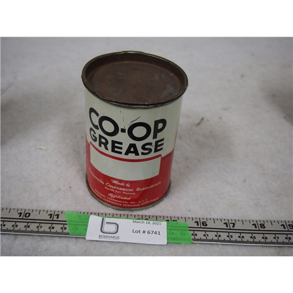 Vintage Co-op Grease Can 1pd