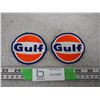 Image 1 : 2 Vintage Gulf Patches