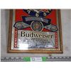 Image 3 : Budweiser Clock (Cracked) Battery Powered