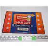 Image 1 : MAN CAVE TIN SIGN