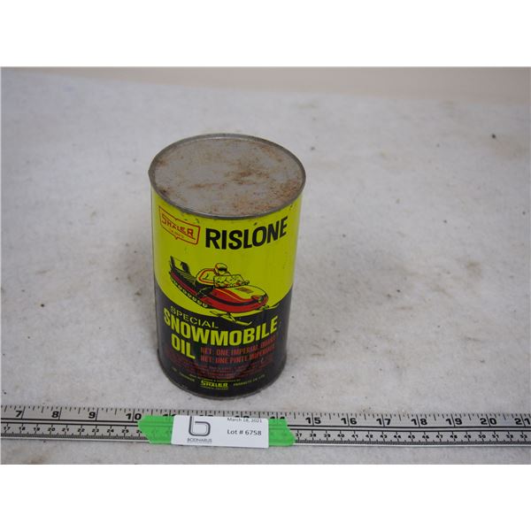 Shailer Rissole Special Snowmobile Oil FULL 1 Quart