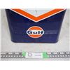 Image 3 : Gulf Duratran Two Imperial Gallon OIl Tin