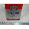 Image 3 : Esso Gear Oil EX90 One Gallon Oil Tin EMPTY