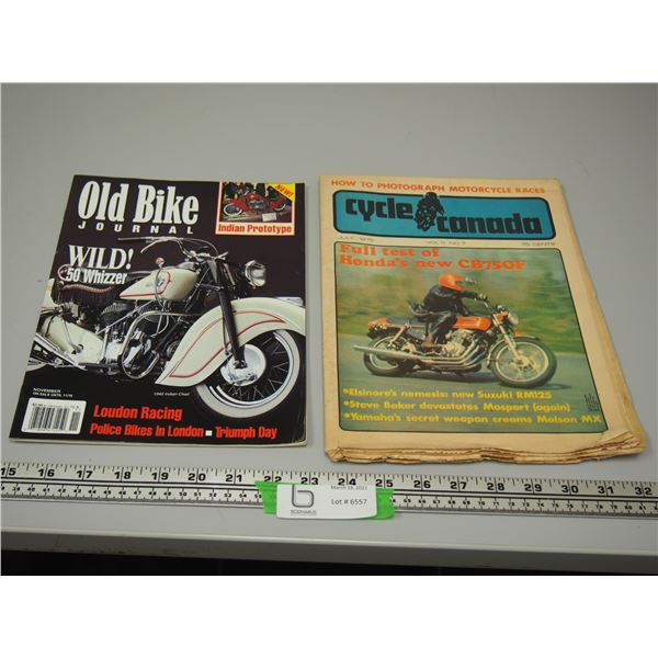 MOTORCYCLE MAGAZINES (2 PIECES)
