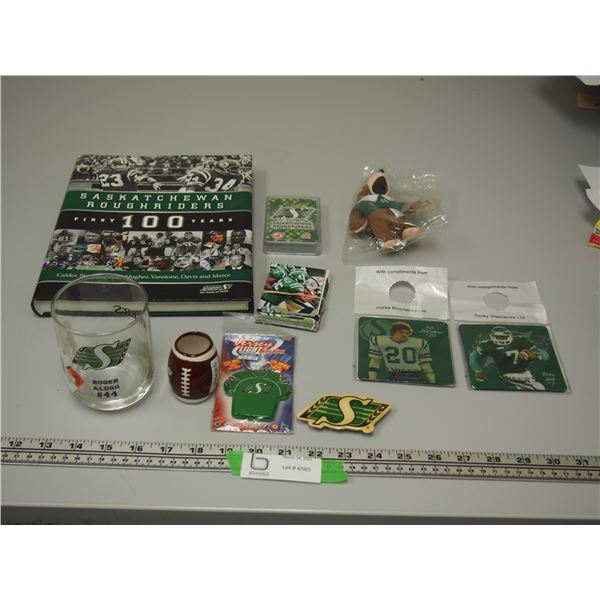 MISC LOT SASK ROUGHRIDER COLLECTIBLES
