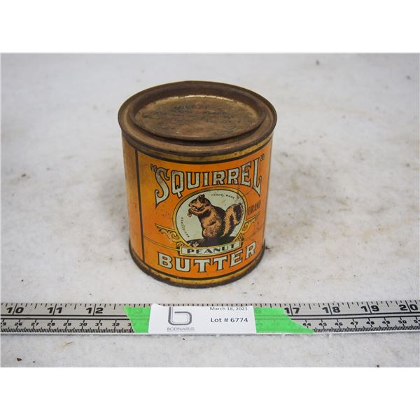 Squirrel Peanut Butter 27oz Tin