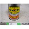 Image 3 : PENN 2 Oil Racing Oil SAE 20W40 1 Imp Quart EMPTY