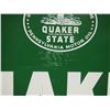 Image 6 : Quaker State Motor Oil (Double Side Metal Sign) 26.25 by 29" L