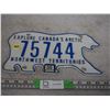 Image 1 : NWT License Plate