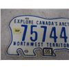 Image 2 : NWT License Plate