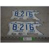 Image 1 : Pair of 1983 NWT License Plates